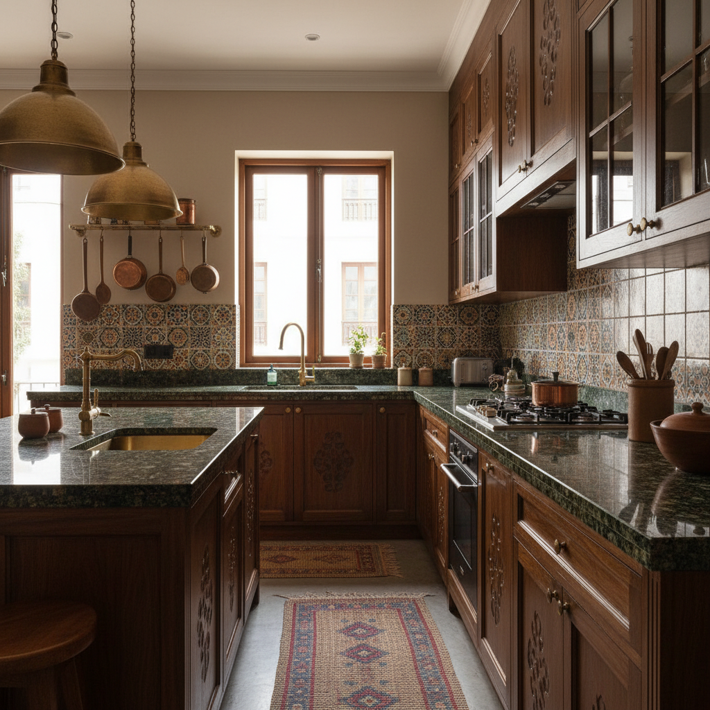 Spice Up Your Space: Inspiring Indian Kitchen Interior Design Ideas