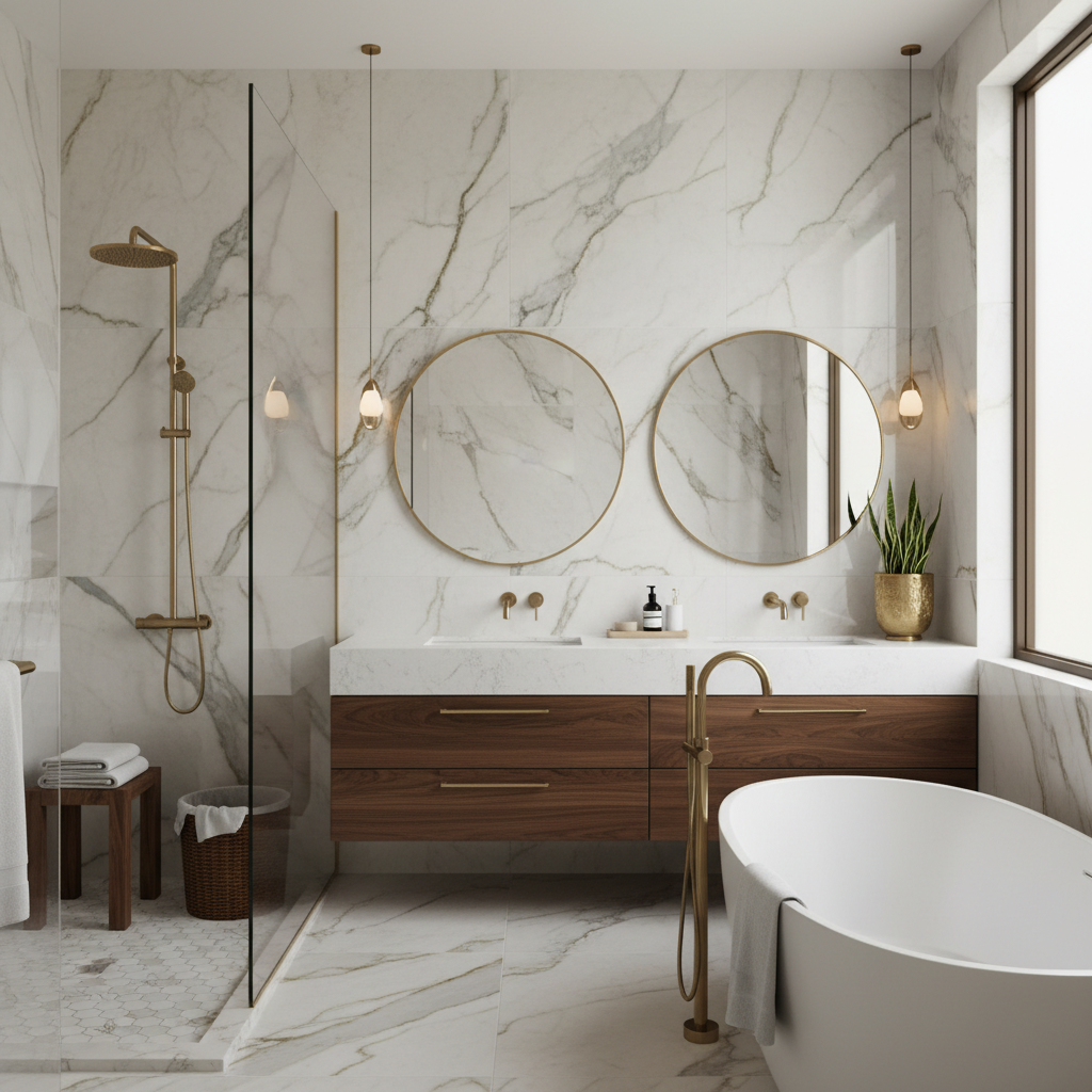 Transform Your Bathroom: Essential Interior Design Ideas for Luxury Living