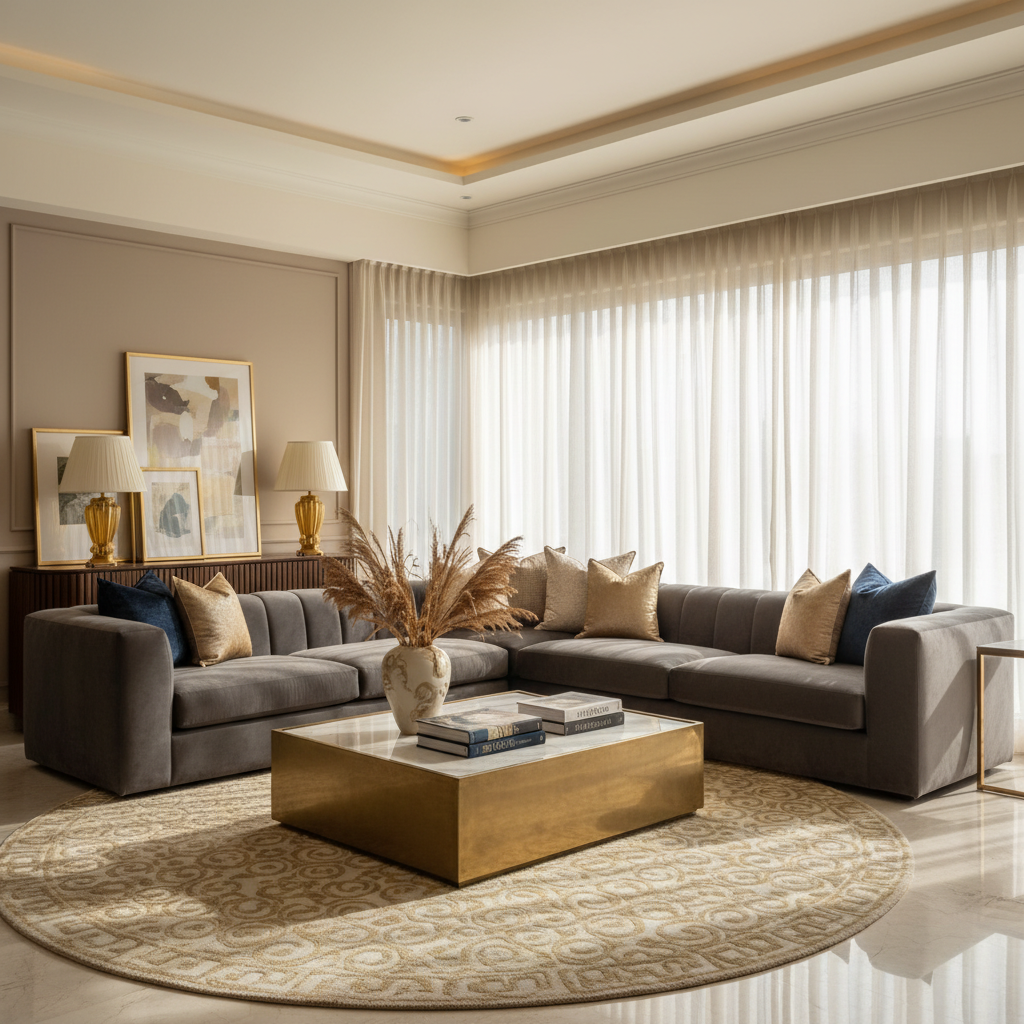 Elevate Your Abode: Luxury Living Room Interior Design Ideas for Delhi NCR Homes